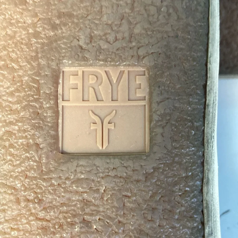 Frye Kira Studded Low Sneaker Brown Leather 7
